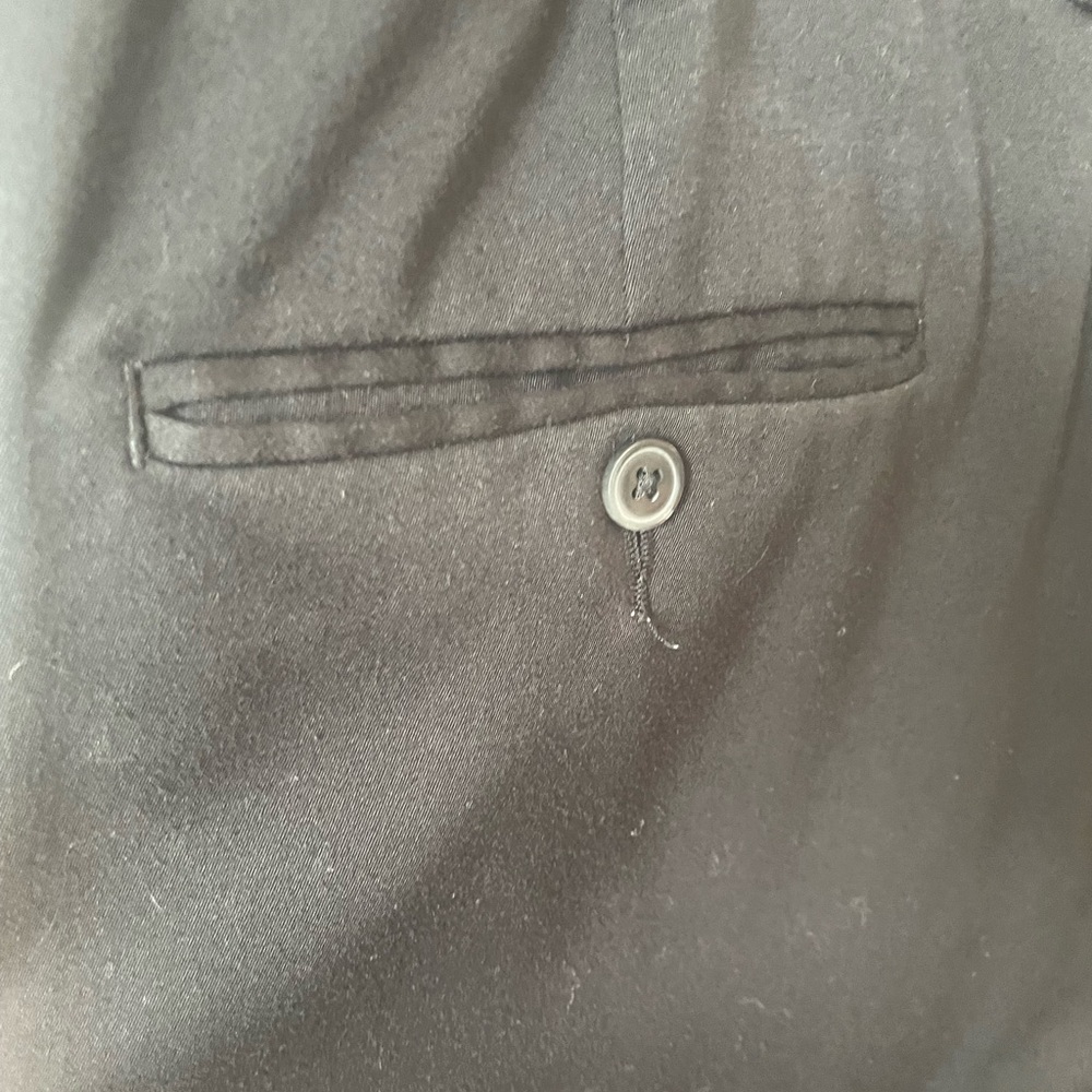 GS Men's Black Dress Pants - Picture 2 of 3